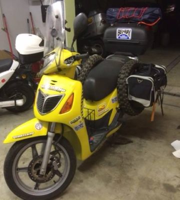 Wsr 2015 On A Scooter To Kazakhstan